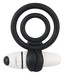 PlayCandi Lollipop - vibrációs pénisz- és heregyűrű (fekete) kép