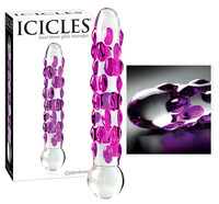 Icicles - gyöngyös üvegdildó kép