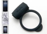 Kényeztető vibrogyűrű - Szürke ötven árnyalata kép