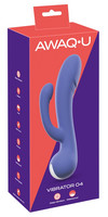 AWAQ.U 4 - akkus, análkaros vibrátor (lila) kép