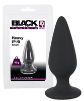 Black Velvet Heavy - 40g-os anál dildó (fekete) kép