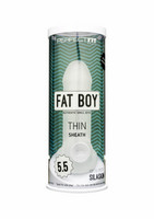 Fat Boy Thin - péniszköpeny (15 cm) - tejfehér kép