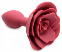 Master Series Booty Bloom - rózsás, szilikon anál dildó (piros) kép