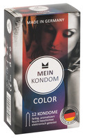 Mein Kondom Color - színes, ízes óvszer (12 db) kép