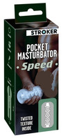 STROKER Speed - műpopsi maszturbátor (áttetsző) kép