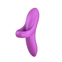 Satisfyer Bold Lover - akkus, vízálló ujj vibrátor (pink) kép