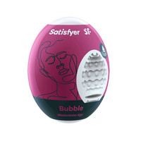 Satisfyer Egg Bubble - maszturbációs tojás (1 db) kép