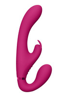 Vive Suki - akkus, tartópánt nélküli felcsatolható vibrátor (pink) kép