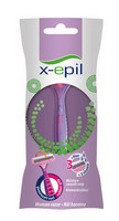 X-Epil - eldobható női borotva 3 pengés (1 db) kép