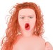 Sexy Bögyös Vörös - életnagyságú guminő kép