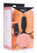 TAILZ - nyuszifarok, akkus, rádiós anál vibrátor (fekete-pink) kép