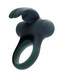 VeDO Frisky - akkus, nyuszis, vibrációs péniszgyűrű (fekete) kép
