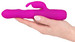 XOUXOU - akkus, forgó gyöngyös, csiklókaros vibrátor (pink) kép