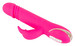 You2toys Stoss Stange - Nyuszis, akkus lökő vibrátor (pink) kép