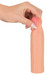 realistixxx - hosszabbító péniszköpeny - 16,5 cm (natúr) kép