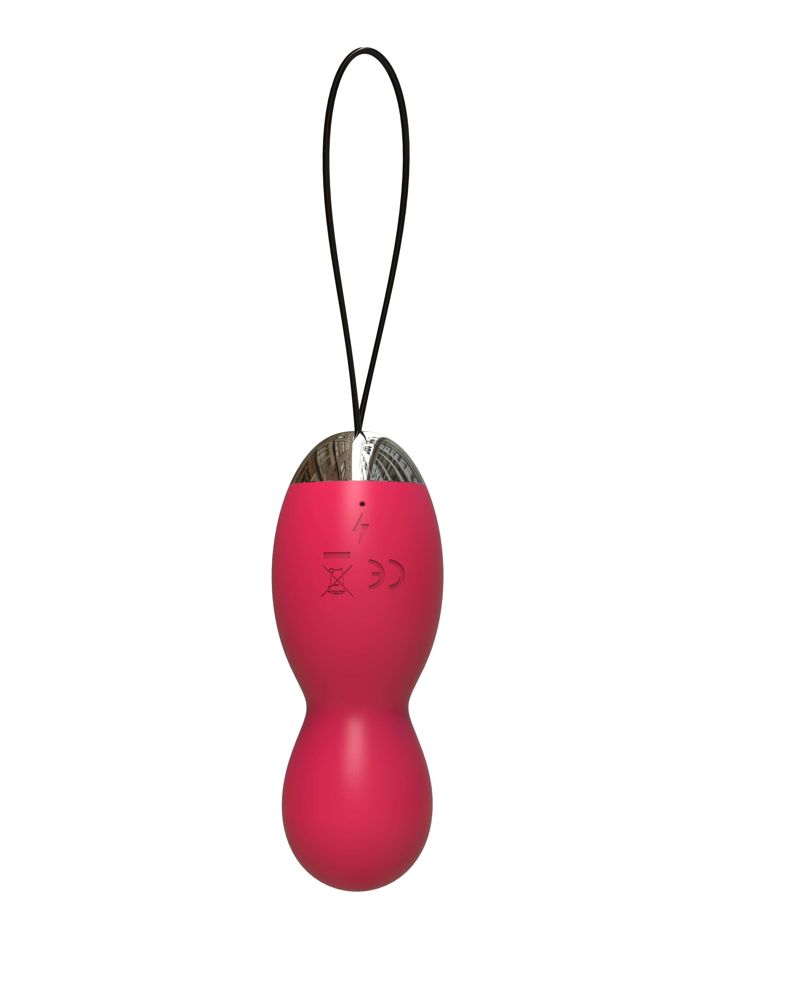 Cotoxo Krila - akkus, rádiós vibrációs tojás (piros) kép