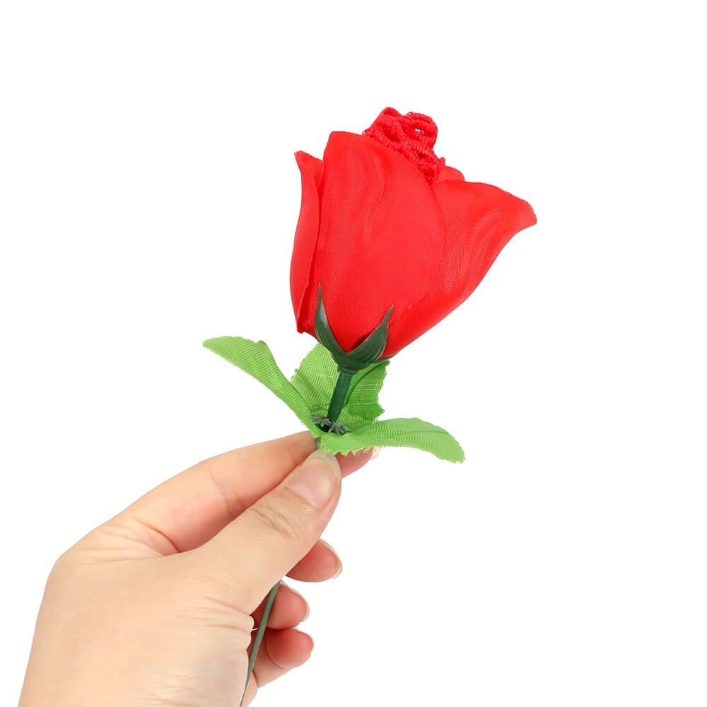 Panty Rose - rózsaszálba rejtett tanga - piros (S-L) kép