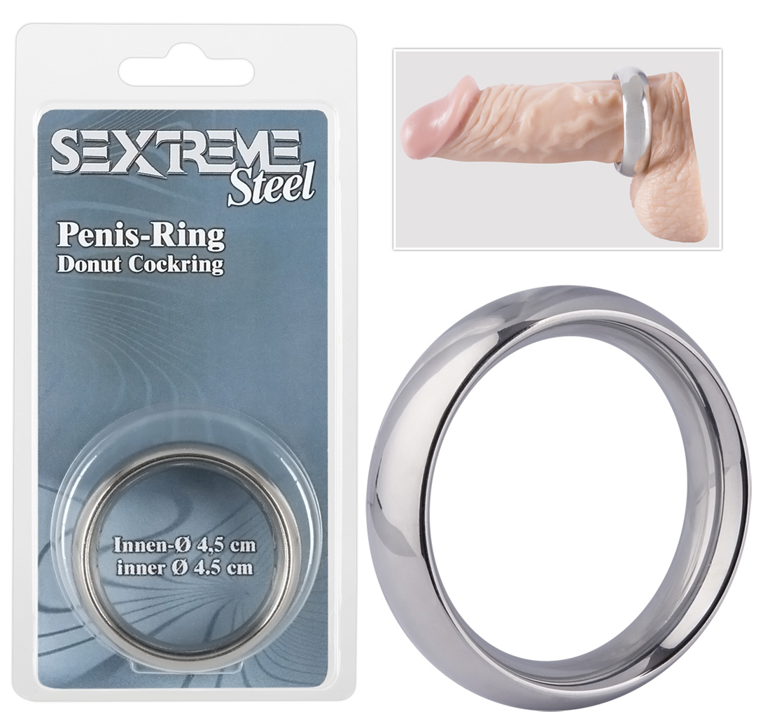 A szabadság ötven árnyalata - acél péniszgyűrű (5 cm) - Acél péniszgyűrű vásárolni
