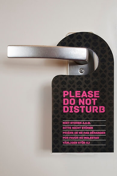 Szex dobókocka ajtóakasztóval szett (fekete-pink) kép