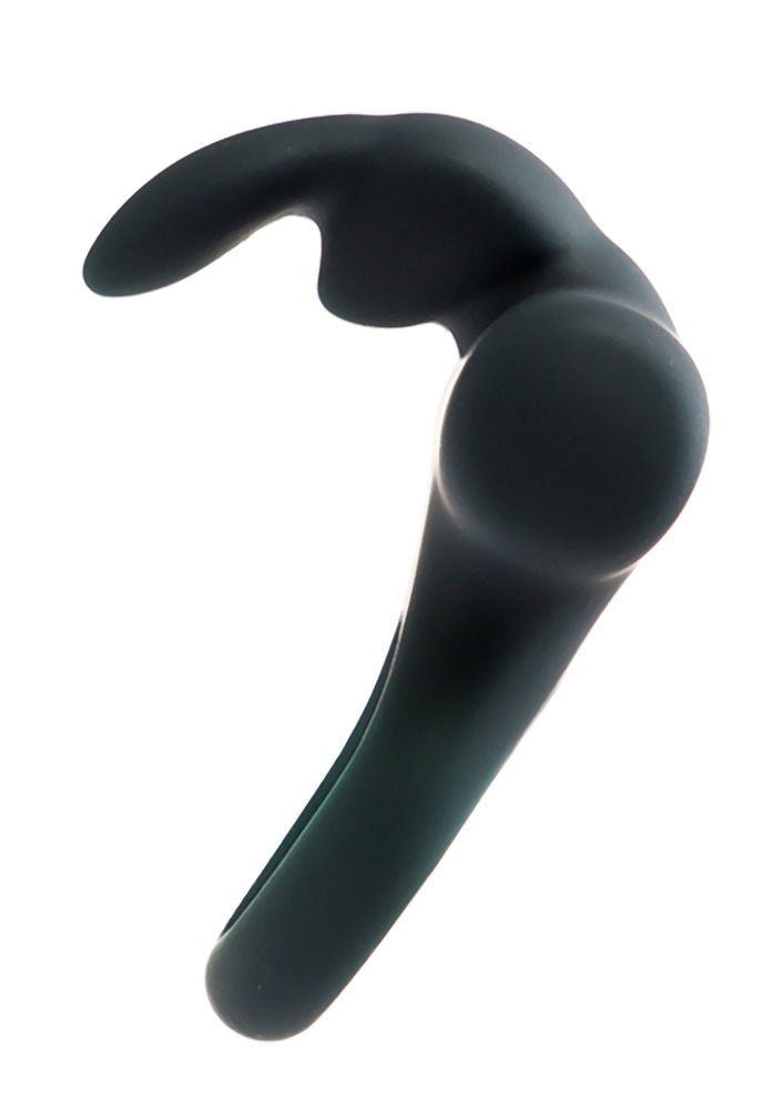 VeDO Frisky - akkus, nyuszis, vibrációs péniszgyűrű (fekete) kép